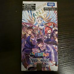 Wixoss WXDi-CP01 Significant Possibility Booster Pack Nijisanji DIVA Box TCG