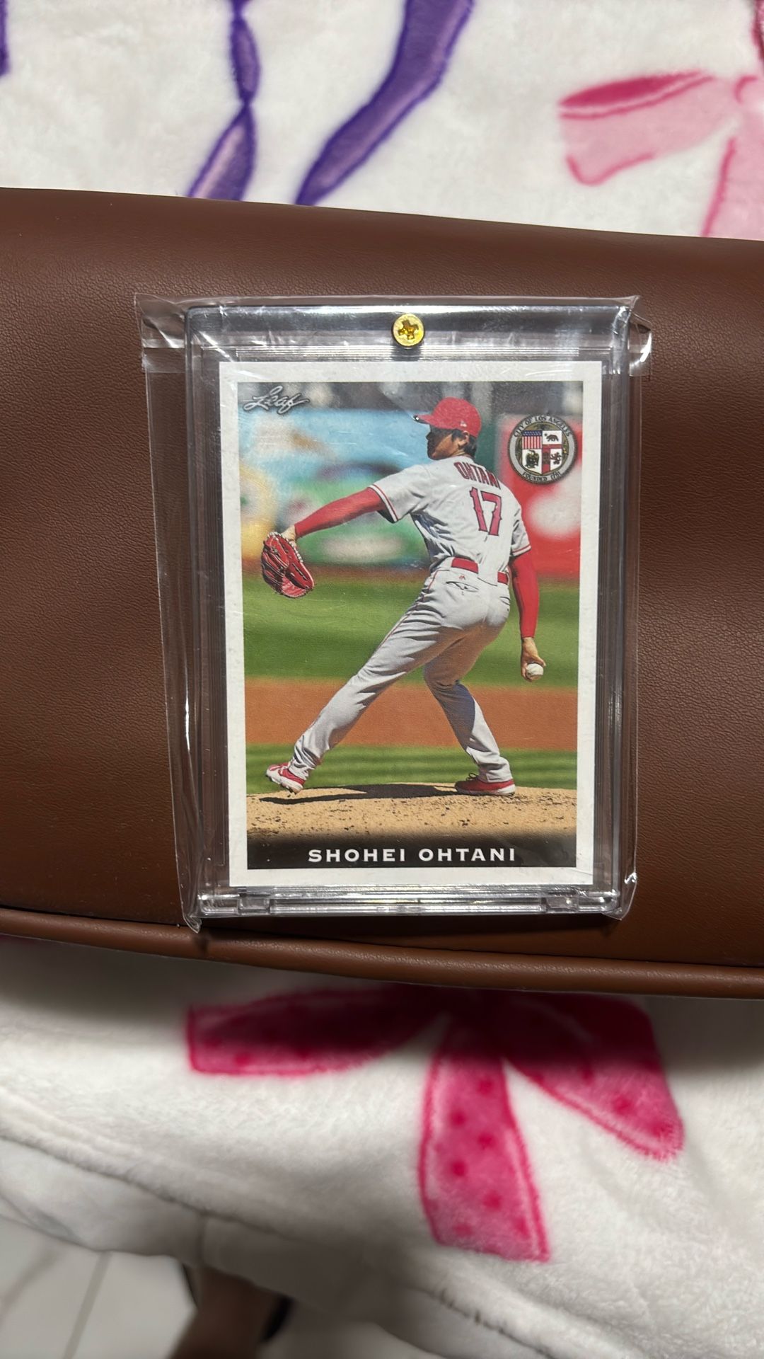 shohei ohtani rookie card Leaf trading cards