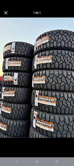 Vendo set LT 35 12.50 r20  RT Arroyo tires instalada y balanceado