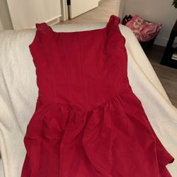 Fashion Nova Red Dress 