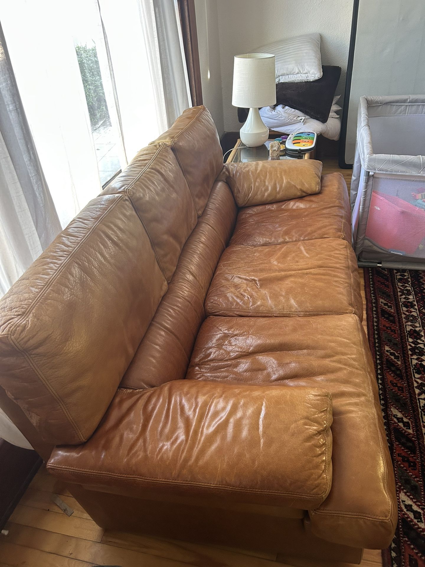 Leather Couch