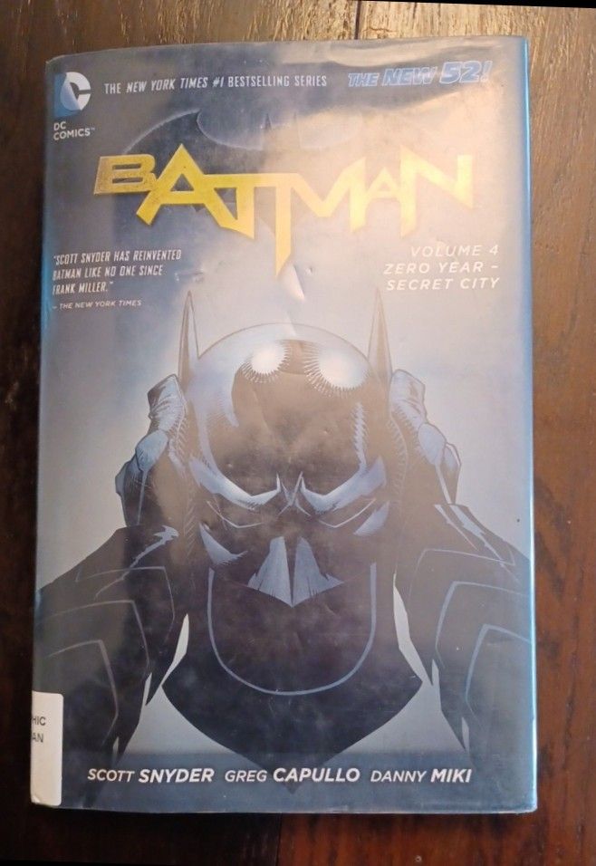 Batman Volume 4 Zero Year - Secret City
