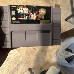 Super Star Wars - Nintendo SNES Game Authentic