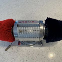 Vintage Dremel Model 70 Electric Shoe Shine Polisher Buffer Dual Head 50's, 60's