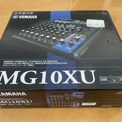 YAMAHA MG10XU 10-Input Stereo Mixer with Effects