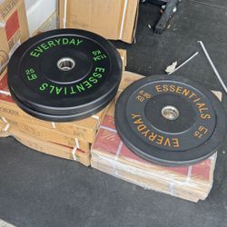 Brand New Bumper Plates 320lbs 
