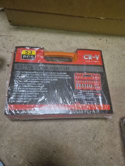 CR-V 53-Piece 1/4" Drive Socket Set