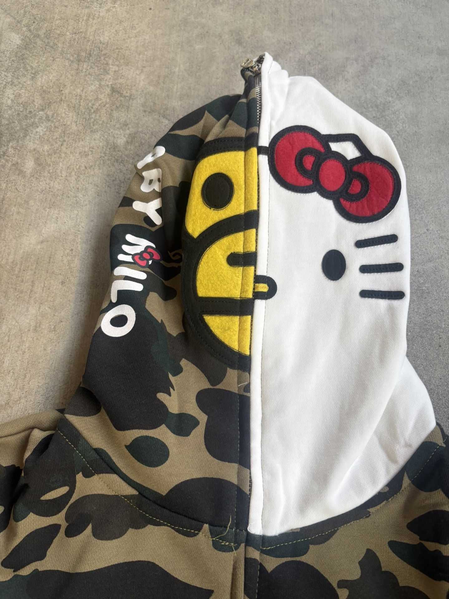 Hello Kitty X Baby Milo Bape Hoodie