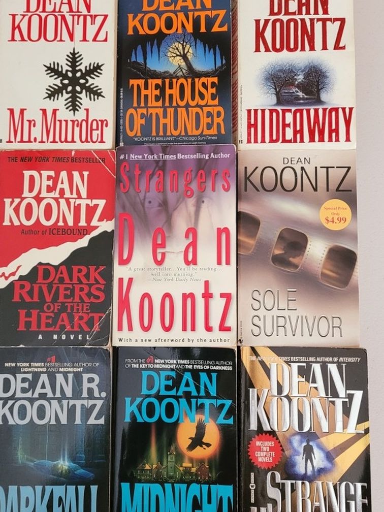 Dean Koontz Paperback Books