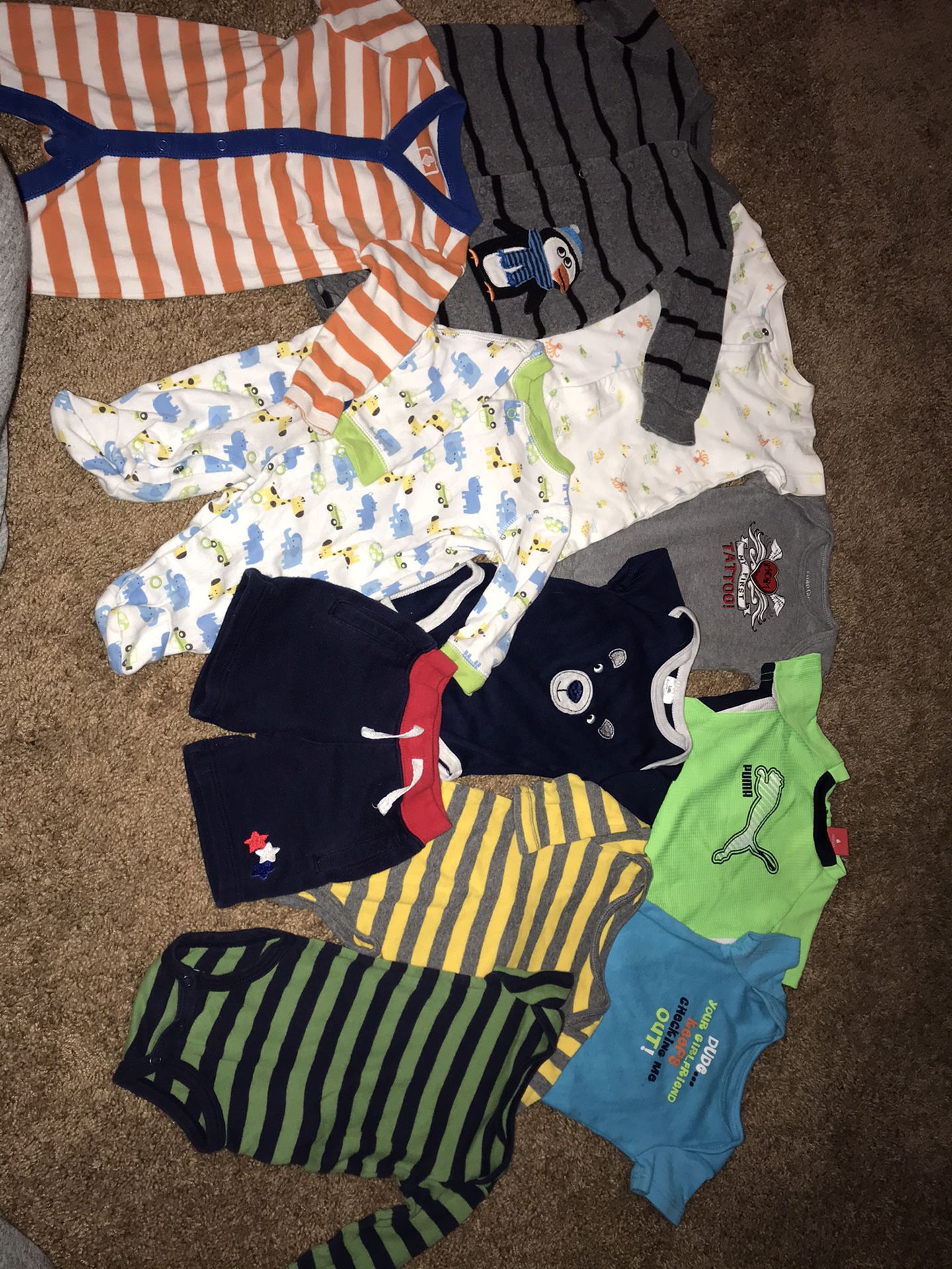 Baby boy clothes lot