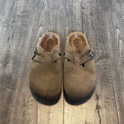 Naot Clog Suede Sandals 