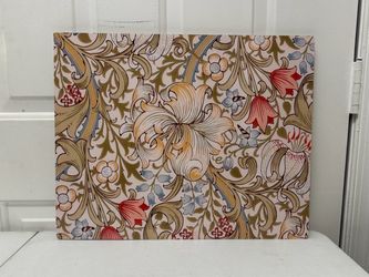 Floral Metal Wall Art Panel – Botanical Flowers & Vines