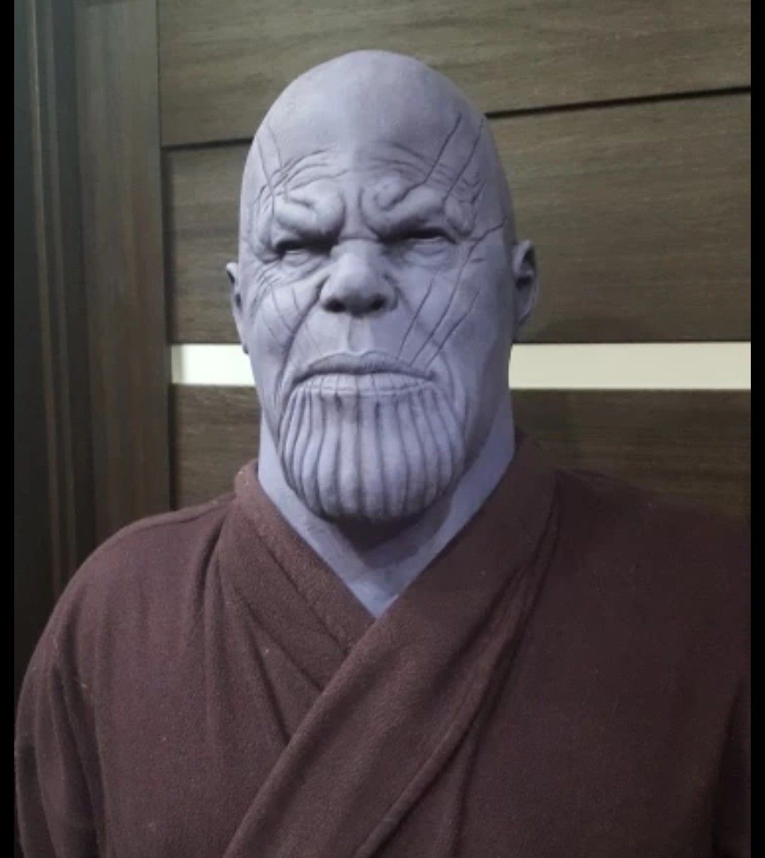 Thanos realistic Halloween mask