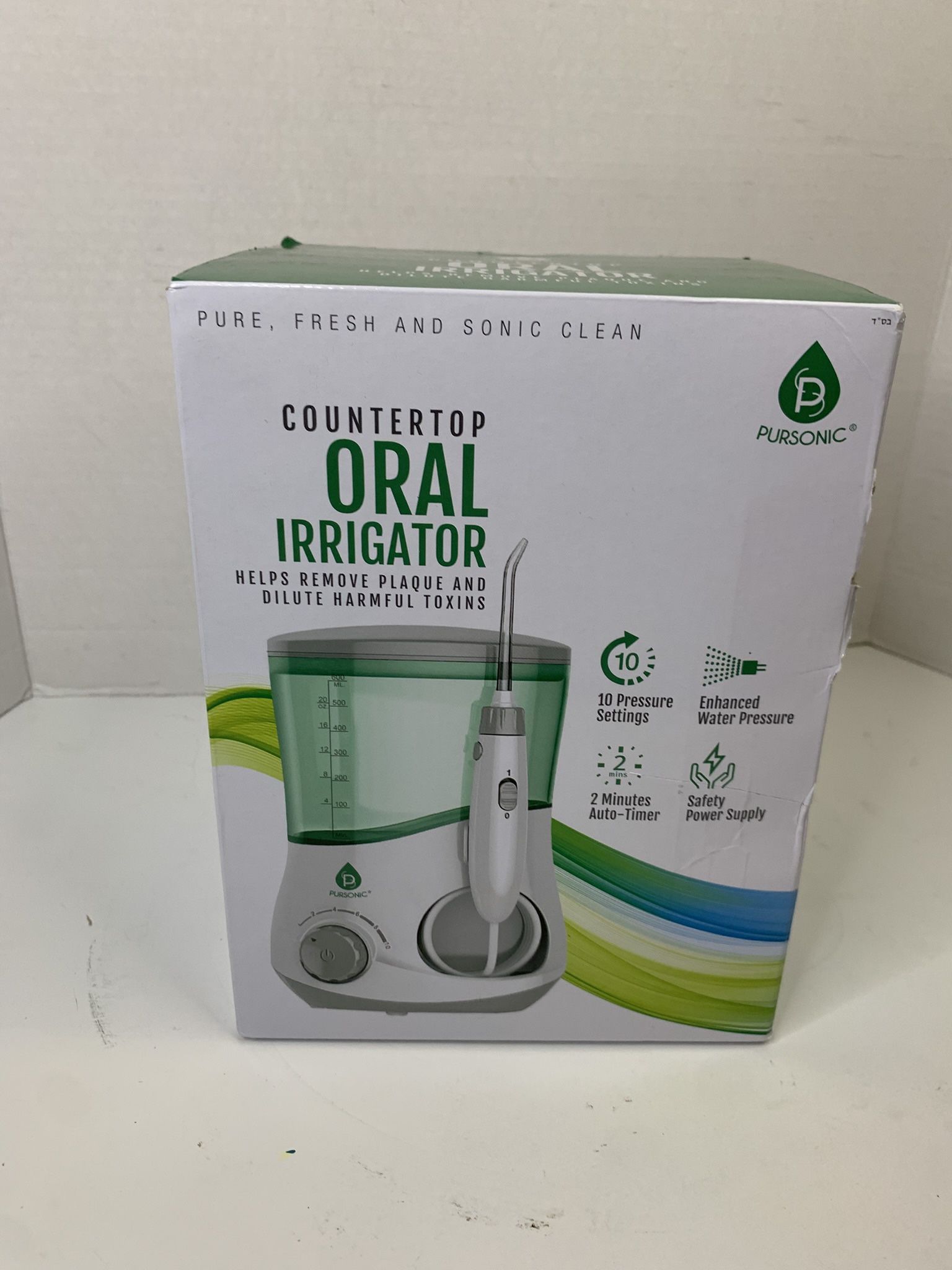 Counter Top Oral Irrigator Water Flosser NEW