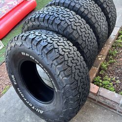 37x12.50/17 (4) Used Tires Pick Up Only No Tire Shop 