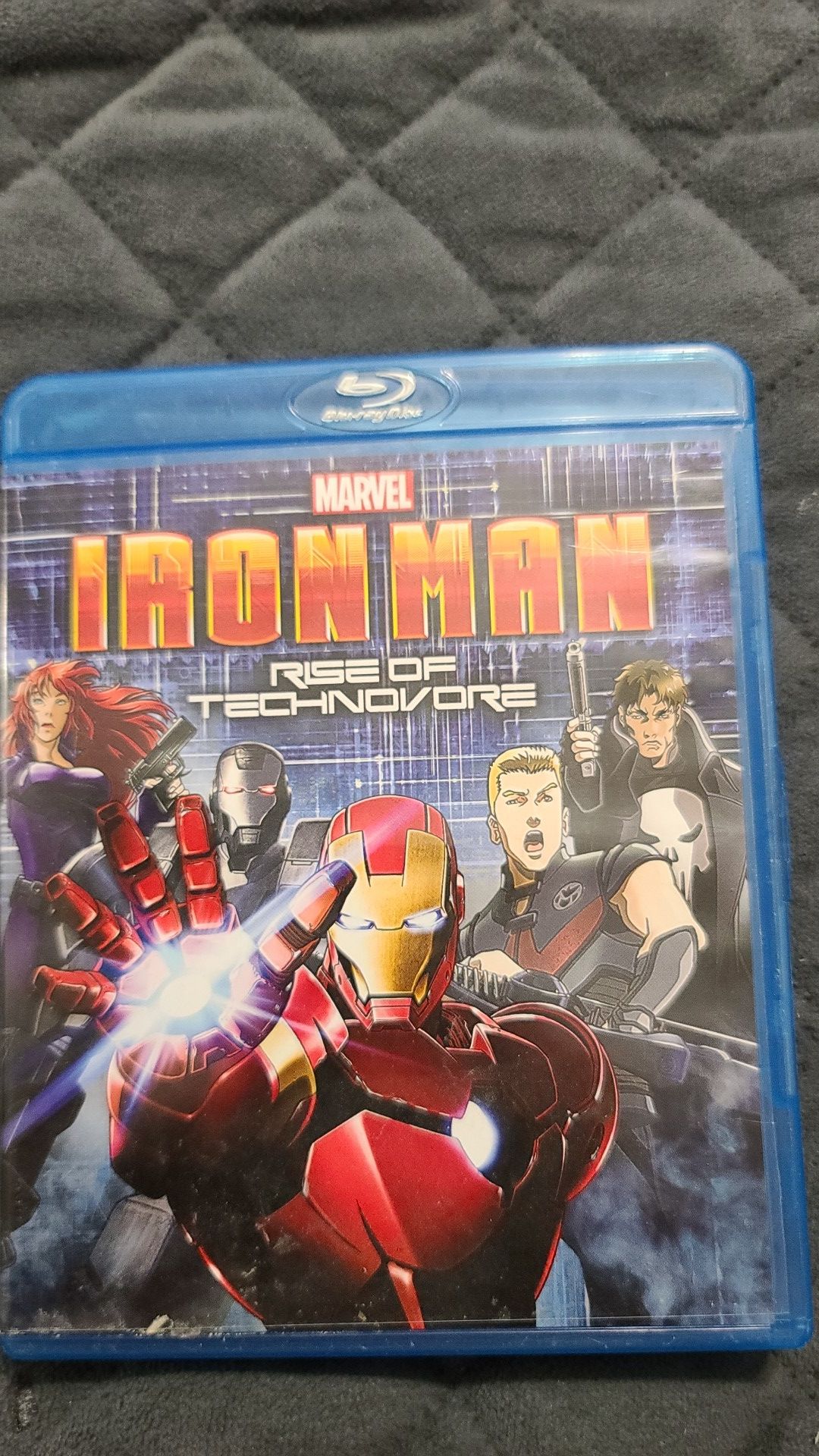 Iron man rise of technology marvel blu ray