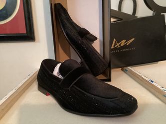 Men’s Velvet Casual Shoes Size 9 New