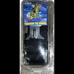 BTDT6 EPCO  TRANSOM TIE DOWNS" 1 PAIT 6ft LONG MADE IN THE U.S.A