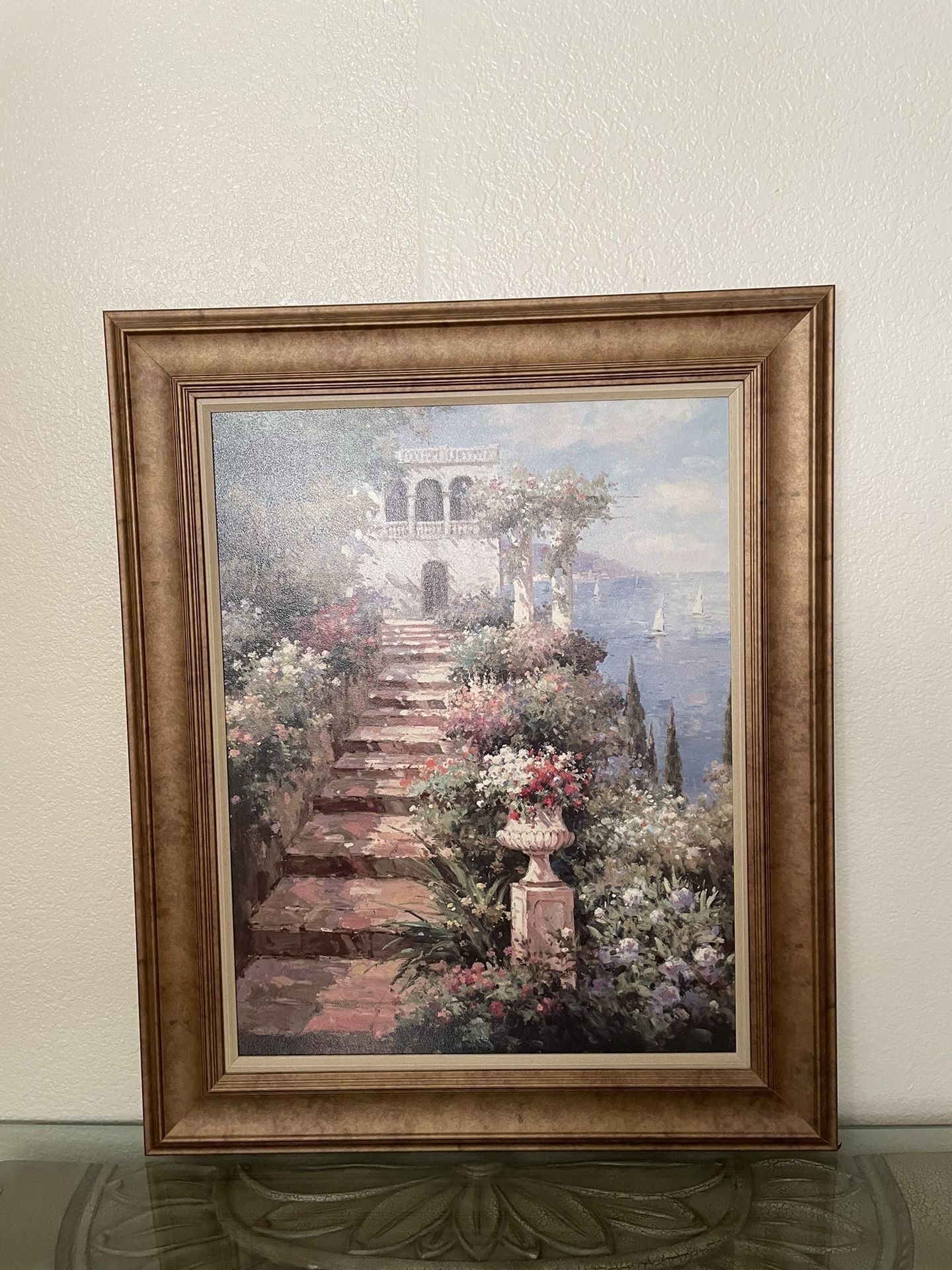 Beautiful Painting With Wooden Frame for Sale in Placentia, CA OfferUp