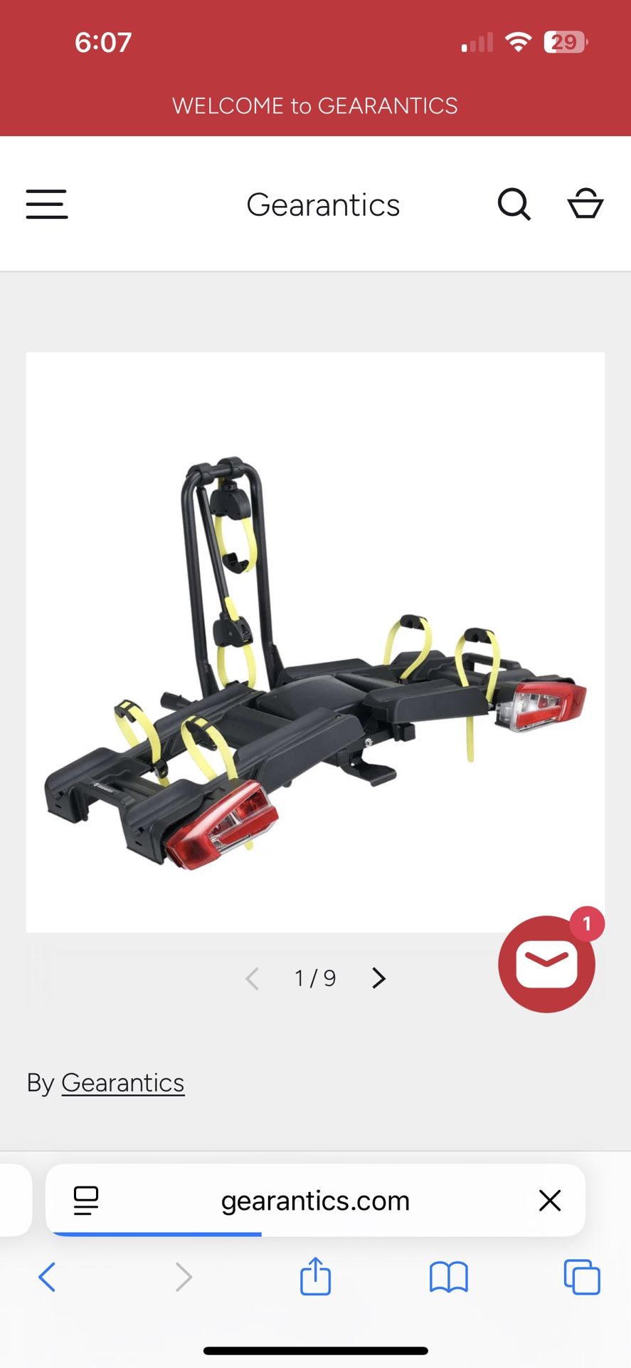 2 E-Bike Foldable Hitch Mount Rack with Light for 2" Receiver SUV & Trucks, Up to 4'' Fat Tire, Lockable Hitch Racks for E-Bike with Ramp and Wheels