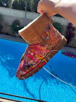 Size 10 custom Uggs