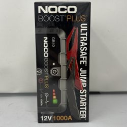 NOCO Boost GB40 12V 1000A UltraSafe Portable Lithium Jump Starter