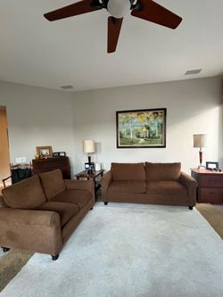 Sofa and Loveseat