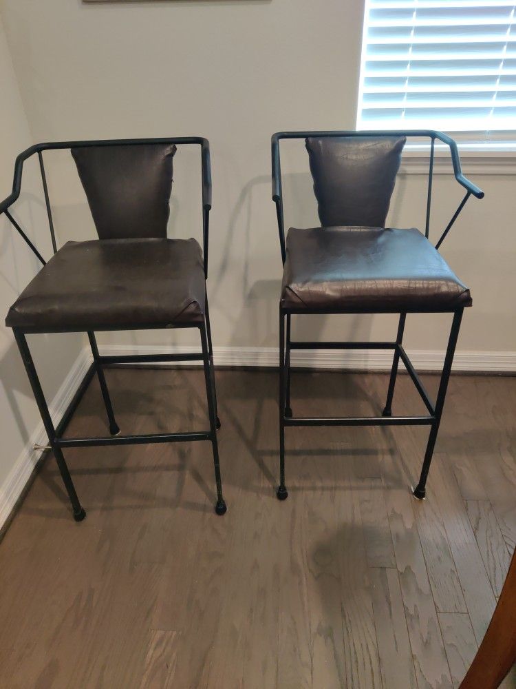 Metal Frame Barstools