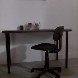 Ikea Desk and chair-  like new, excellent condition