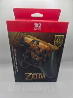Nintendo Switch 2 Pro Controller The Legend of Zelda 40th Anniversary Edition