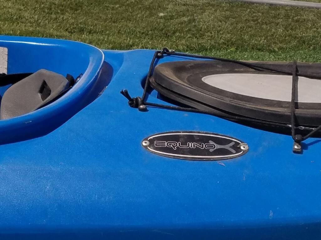 Equinox 10’4” (10.4) kayak only one left. The one on