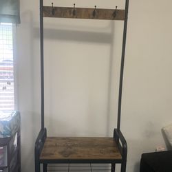 Shoe And Coat Rack 