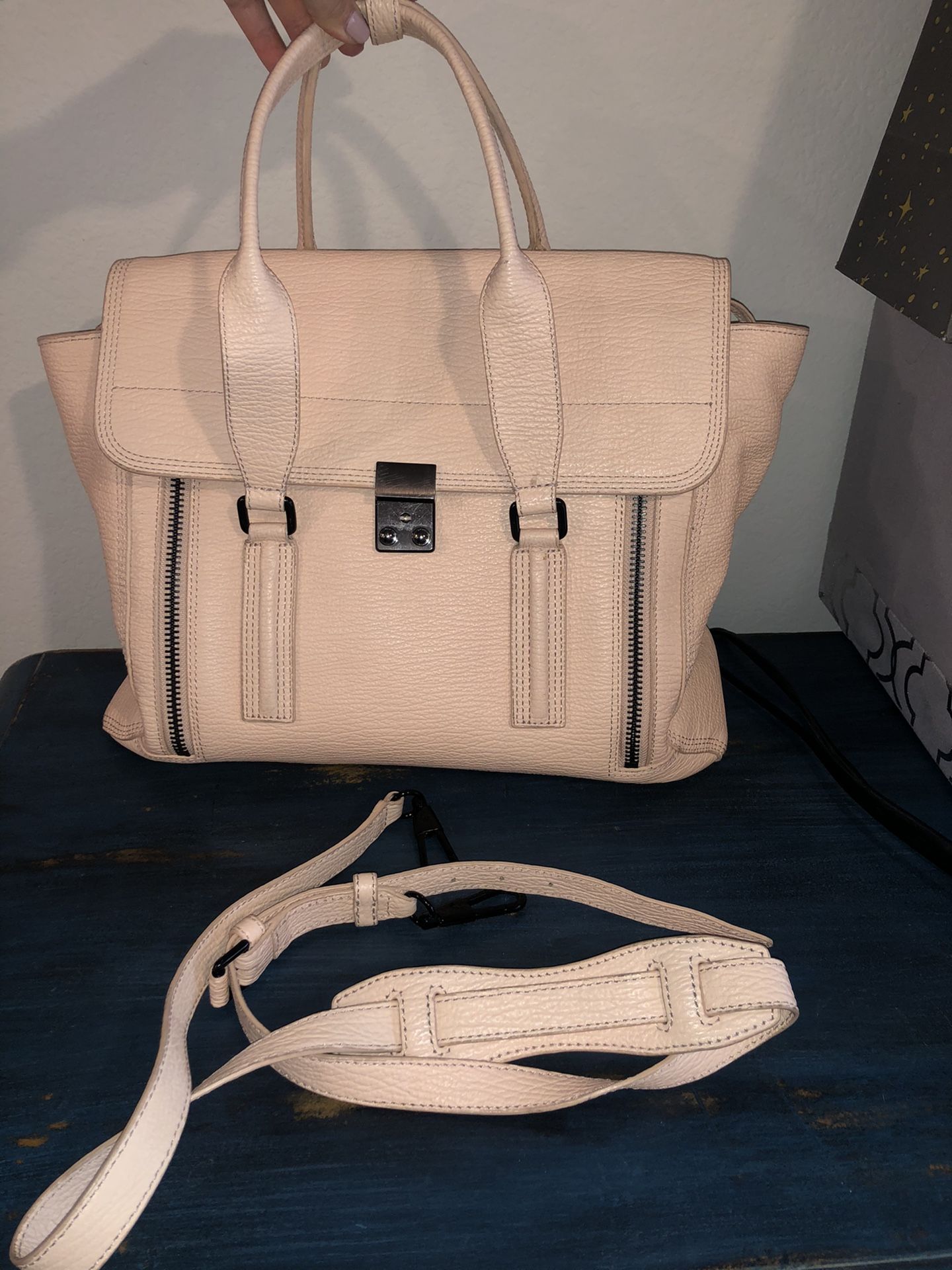3.1 Phillip Lim Bag Pashli Large Blush Pink Calfskin Satchel