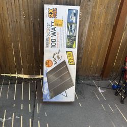 100 Watt Solar Panel Kit 