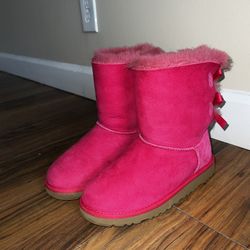 Pink Bailey Bow Ugg