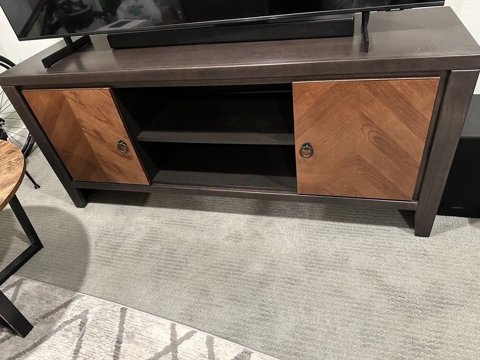 60” Mid- Century Modern TV Stand