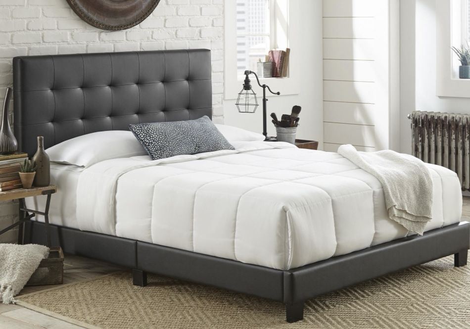 Full Leather Bed Frame