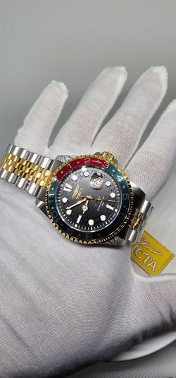 Invicta Pro Diver, two-tone stainless steel band