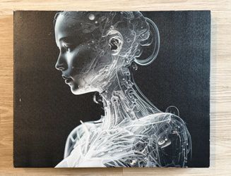 20 x 16 Futuristic Canvas