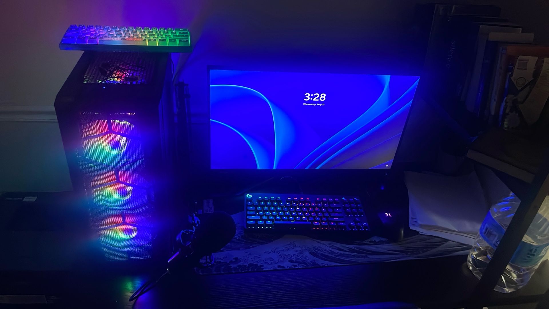 Gaming pc set up