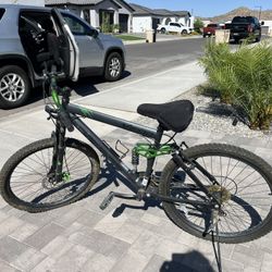 Buy Genesis V2100 Men s Dual Suspension Mountain Bike Black And Gray