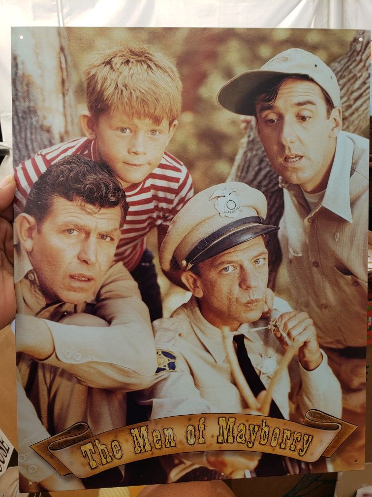 Andy Griffith Metal Sign