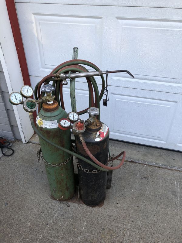 Oxy acetylene torch set for Sale in Kent, WA OfferUp
