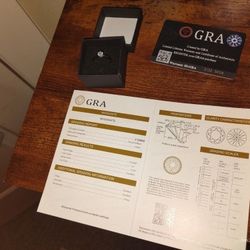 VVS1 Mossinite Engagement Ring