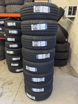 BRAND NEW TIRE SET 215/55ZR17 $320 INCLUDES FREE INSTALLATION