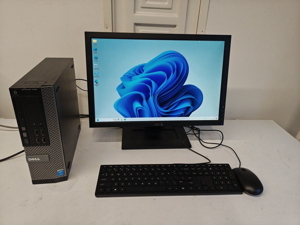 Ready To Use Fast i5,16gb Desktop Setup With Wifi Capability