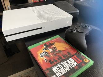 Xbox One S with Controller and Games