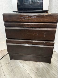 Wooden night stand