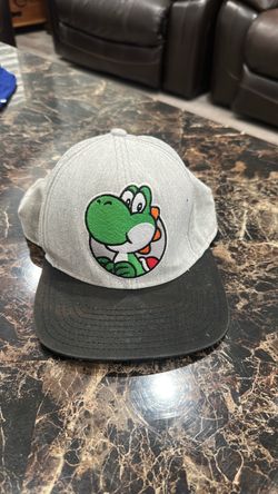 Yoshi Embroidered Snapback Hat