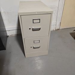 2 Drawer File Cabinet 